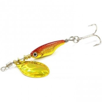 Блесна вращающаяся DAIWA Silver Creek Spinner Z 1040C H-Red/Gold (0441)