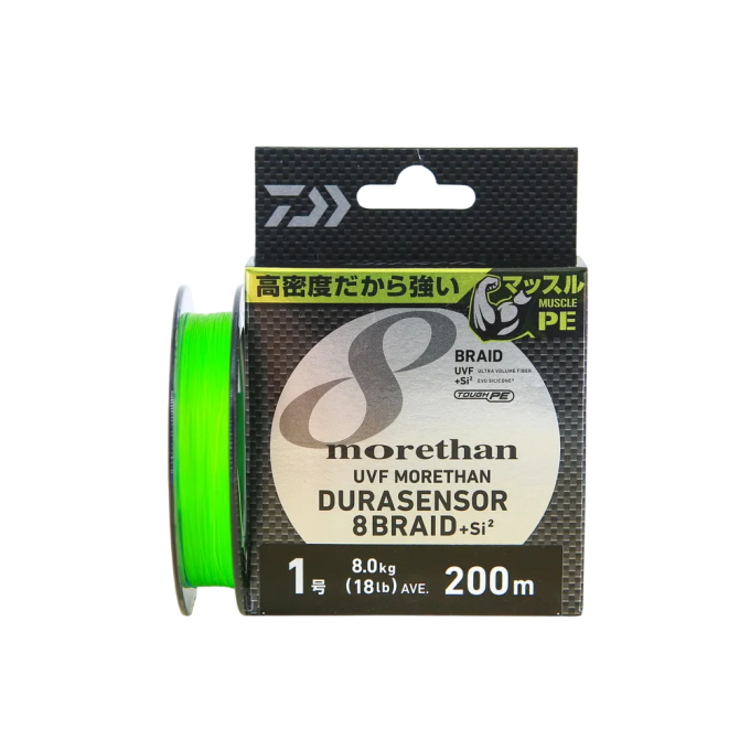 Плетеный шнур DAIWA UVF MORETHAN DURASENSOR X8BRAID +SI2 2 -200 07303475 Плетеный шнур DAIWA UVF MORETHAN DURASENSOR X8BRAID +SI2 2 -200 07303475